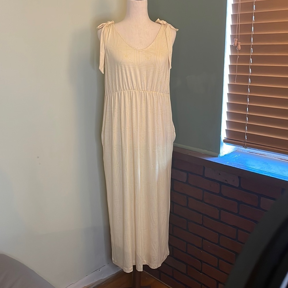 XS Stan Herman Silky Jersey Maxi Gown EE14 6078